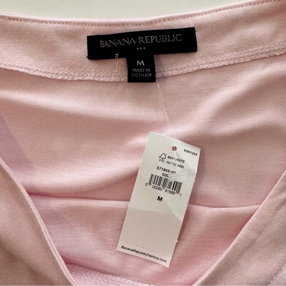 Banana Republic Boatneck Pink Top - Picture 4 of 6